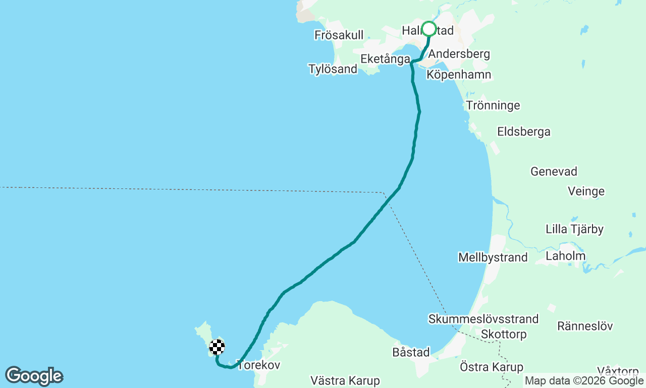 Voyage map