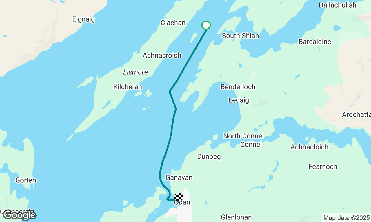 North Pier to Oban, Scotland 