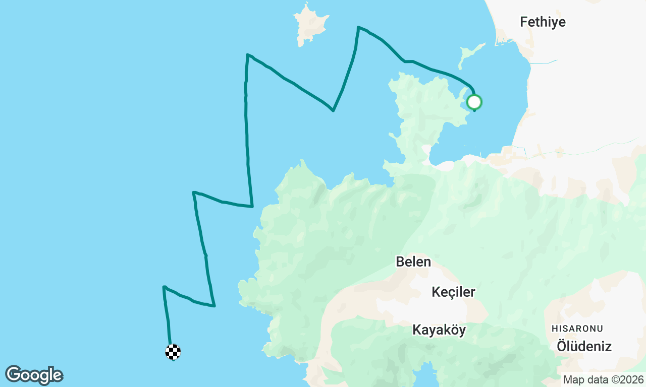 Voyage map