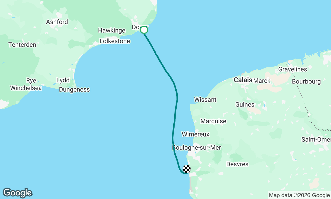 Voyage map