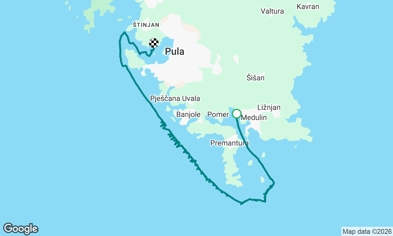 Voyage map