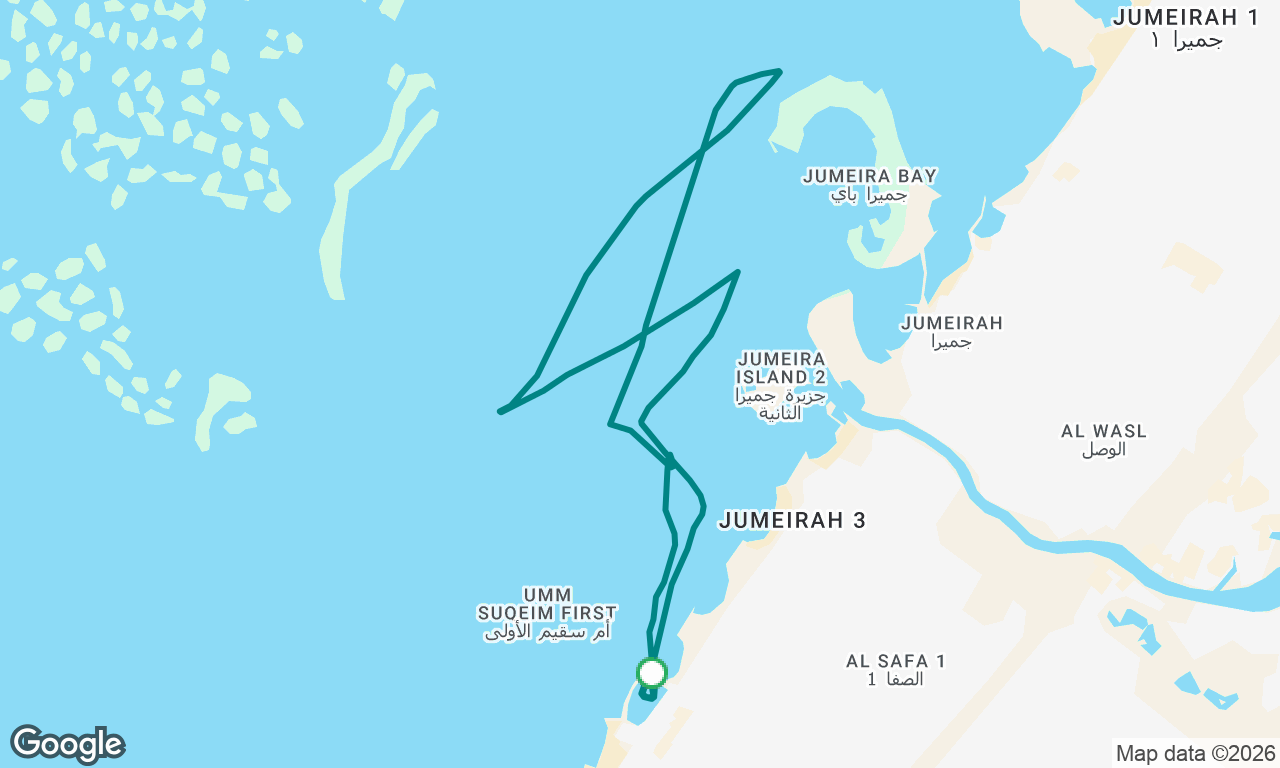 Voyage map