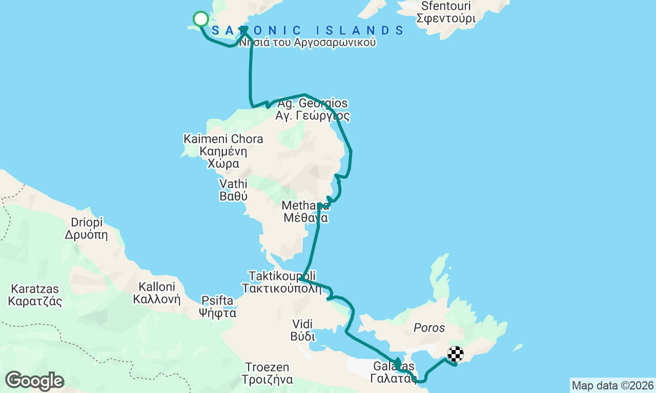 Voyage map