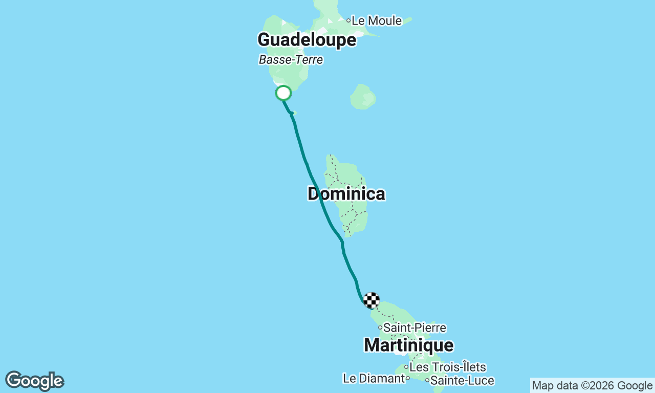 Voyage map