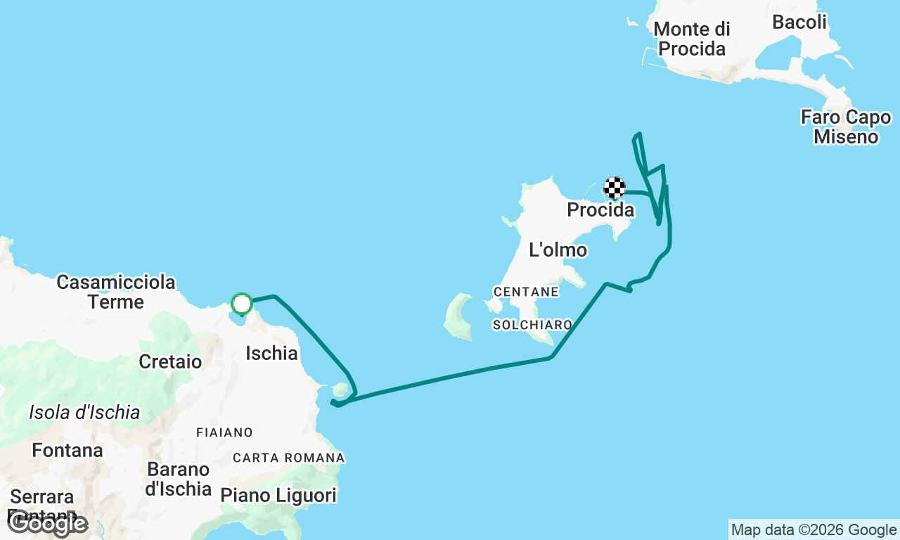 Voyage map