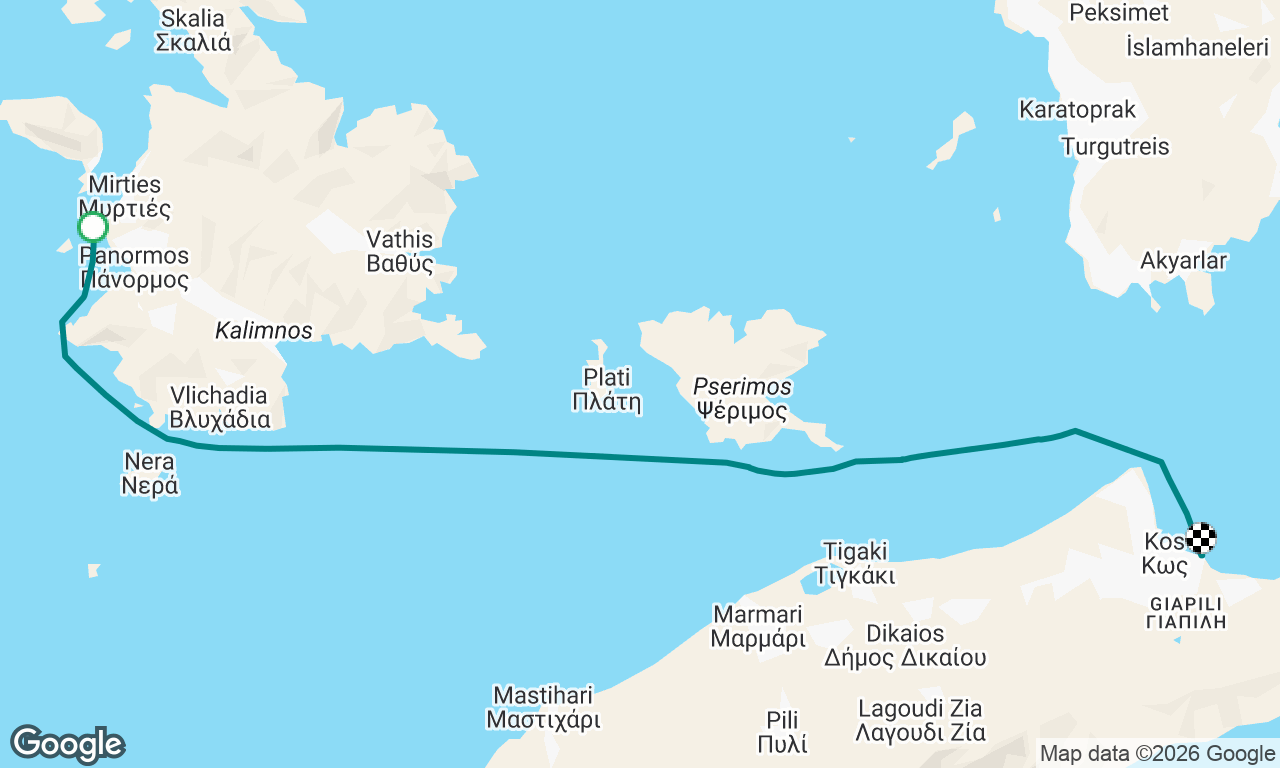 Arginonta to Kos