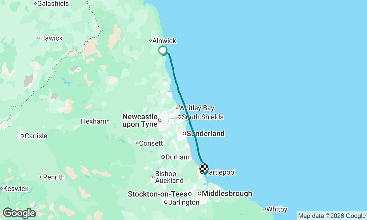 Amble to Hartlepool