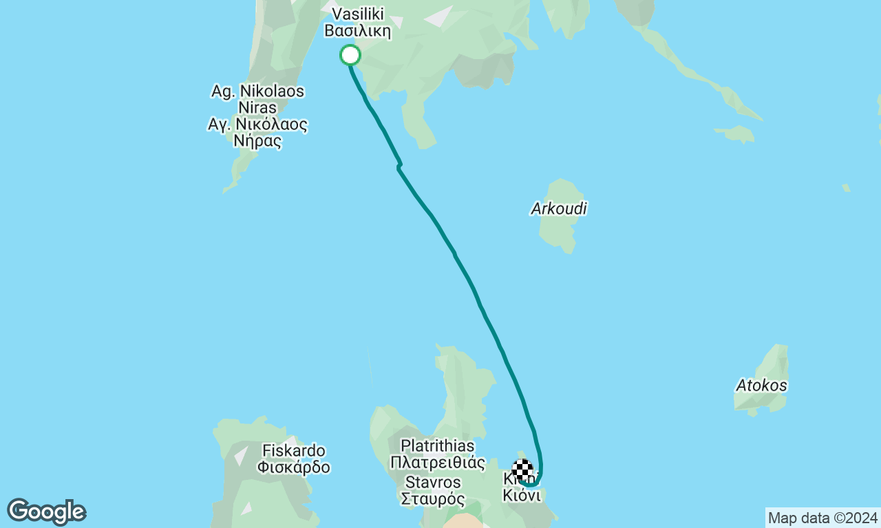 Voyage map