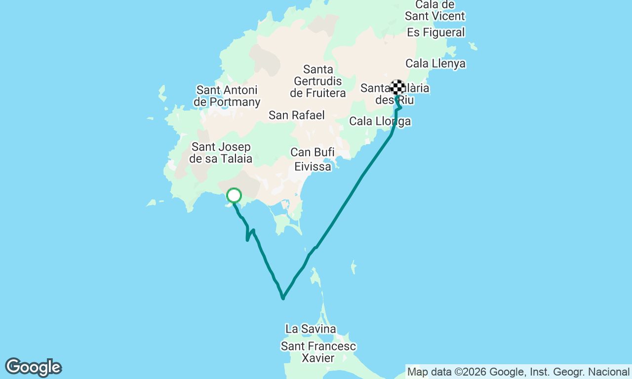 Voyage map