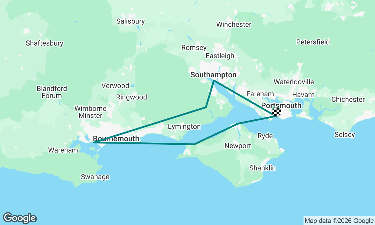 Voyage map