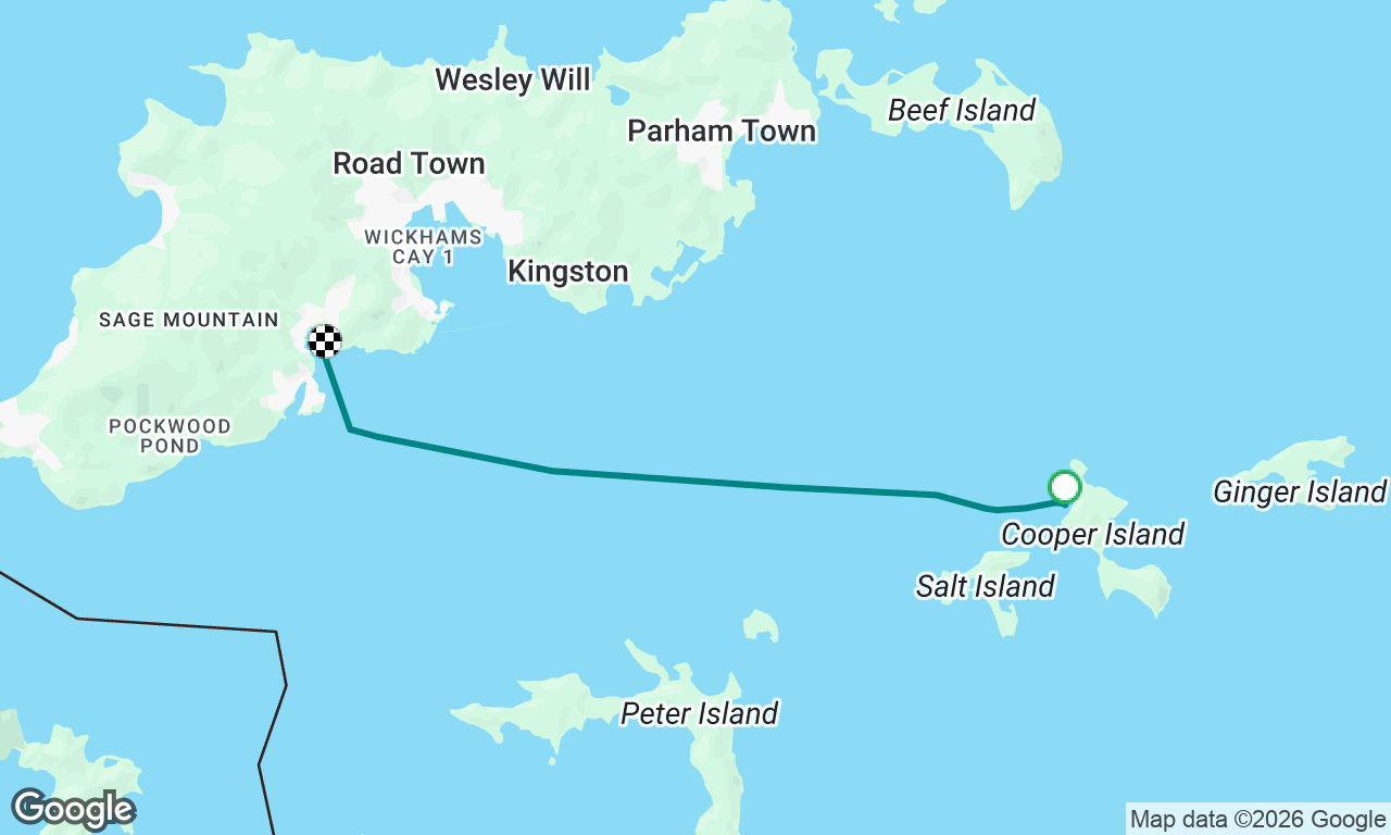 Day 8 Cooper Island to Nanny Cay