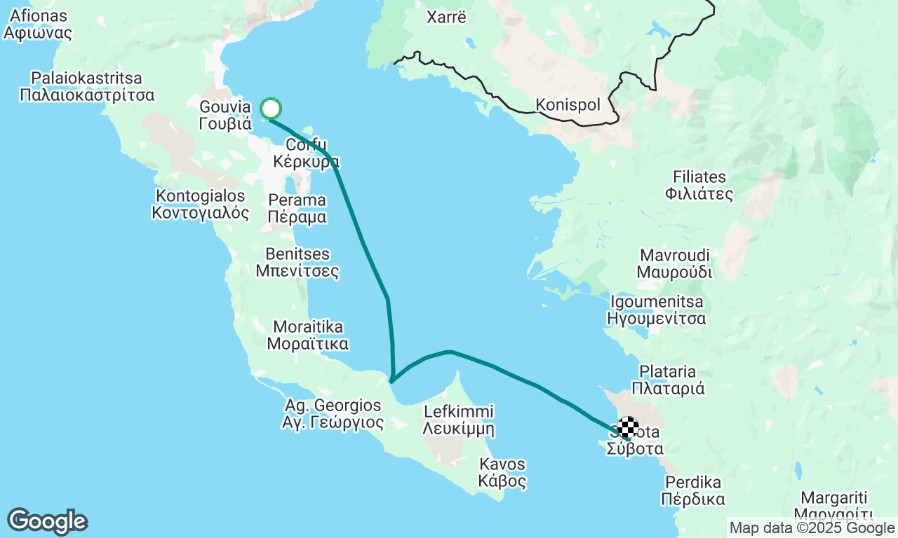 2025 June Gouvia -> Syvota 