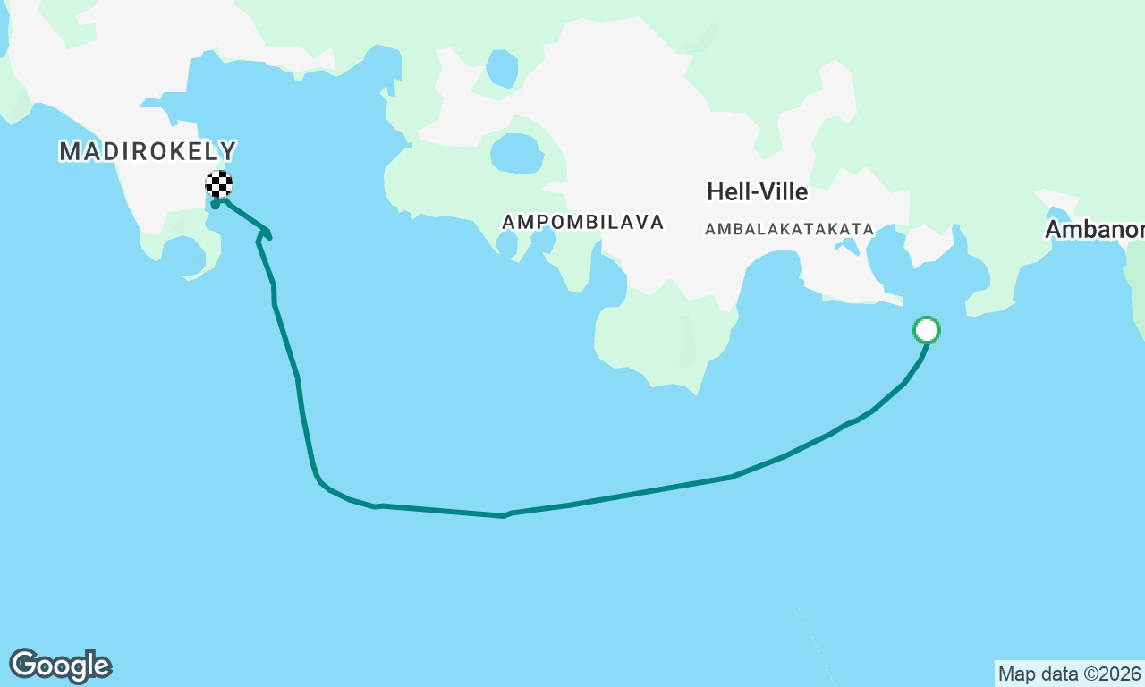 Voyage map