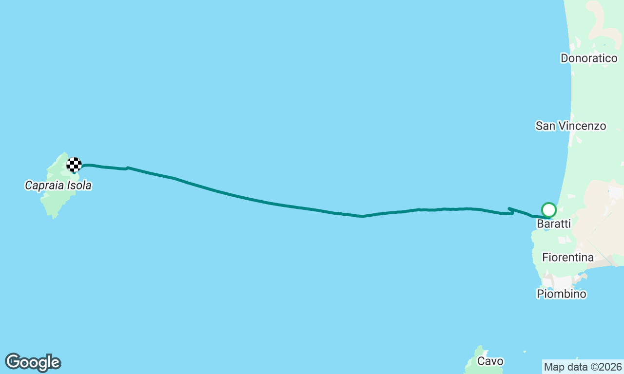 Baratti to Capraia