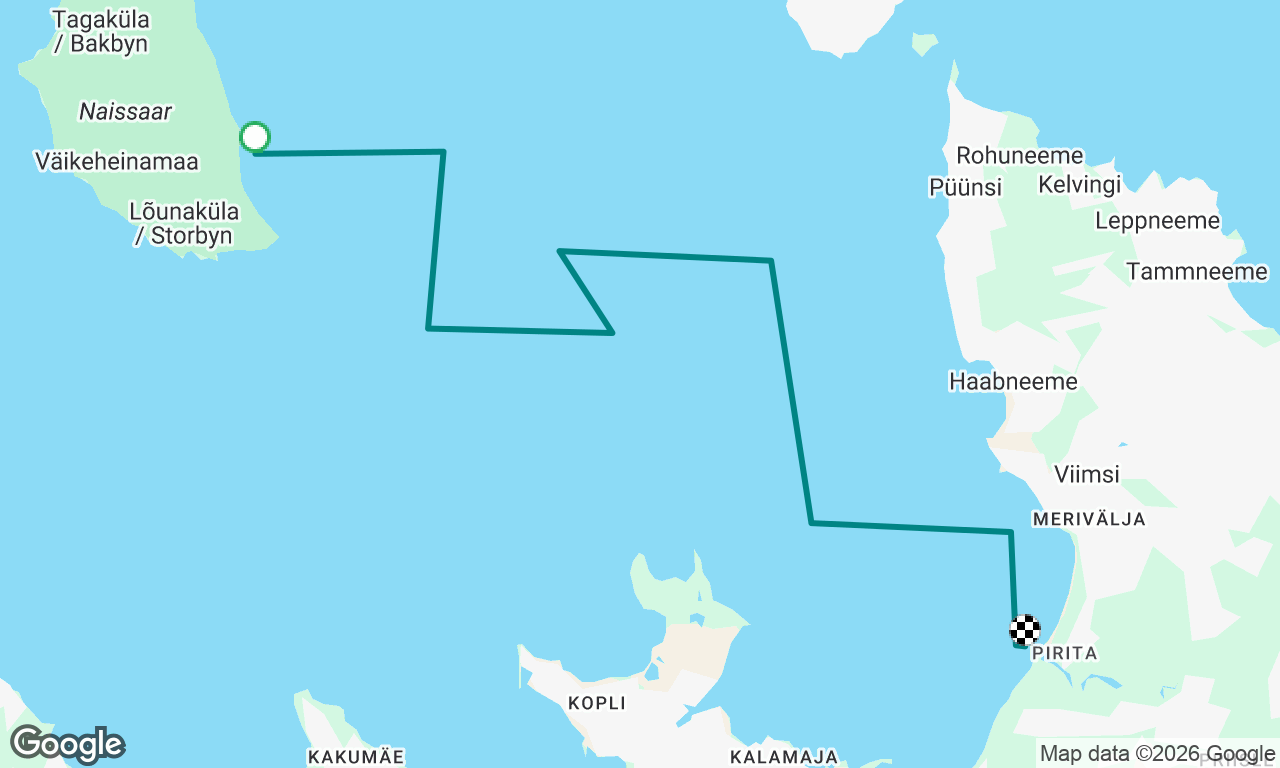 Voyage map