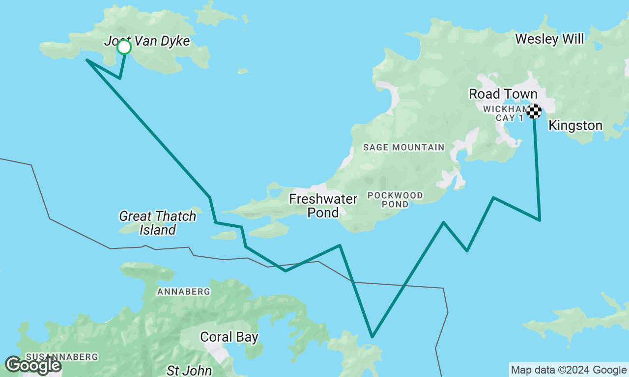 Day 9: Jost Van Dyke back to Road Town