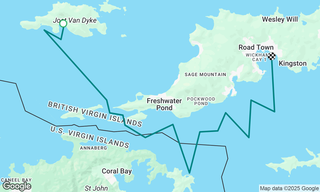 Day 9: Jost Van Dyke back to Road Town