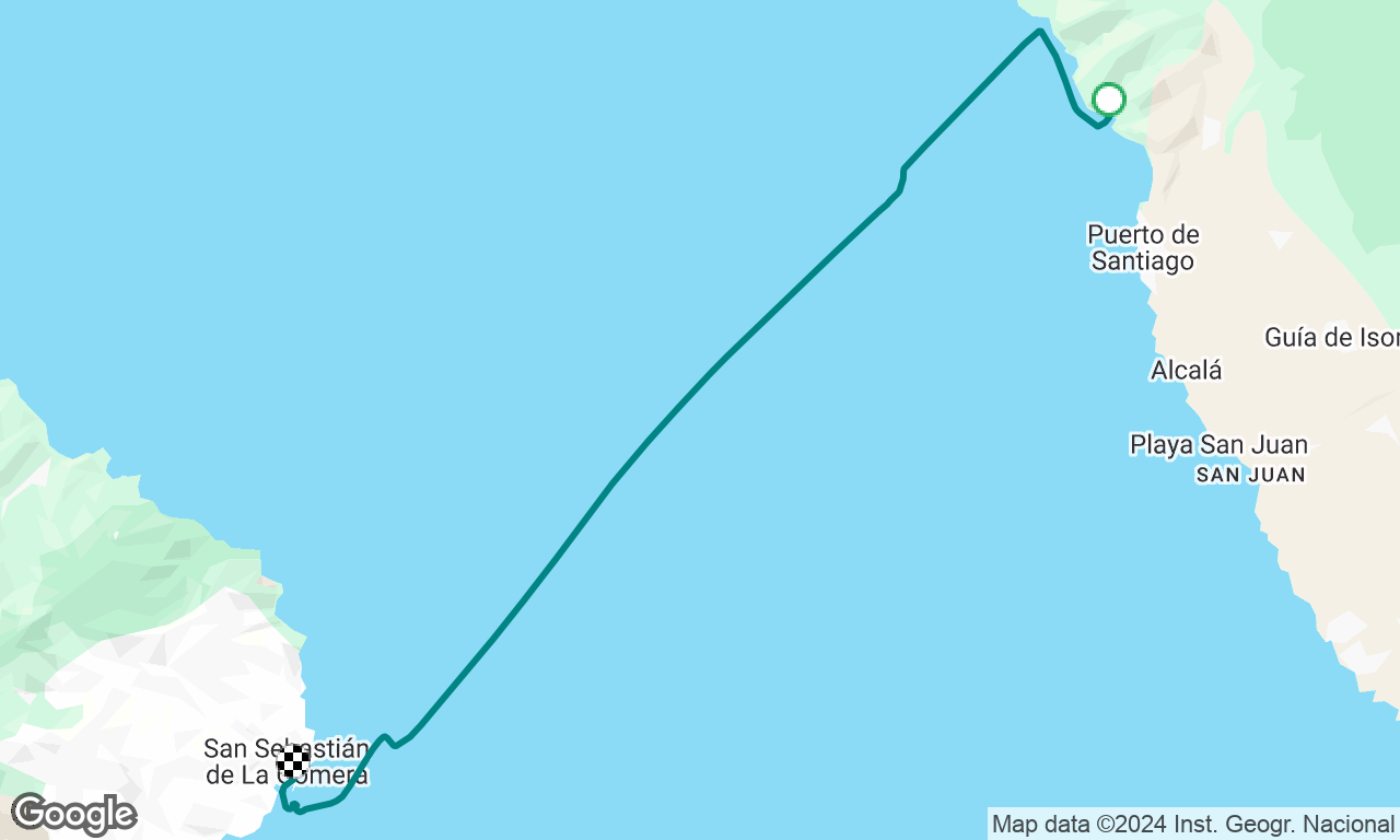 West Tenerife to La Gomera