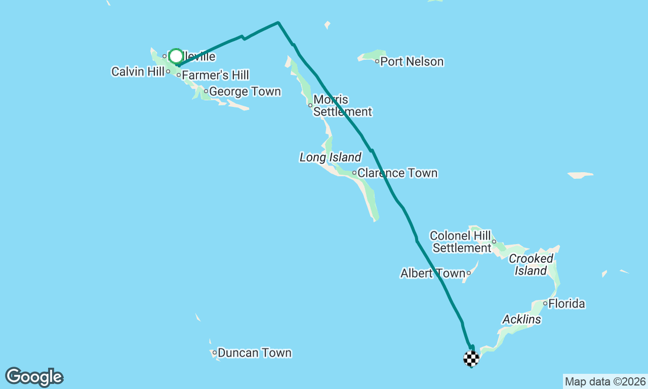 Voyage map