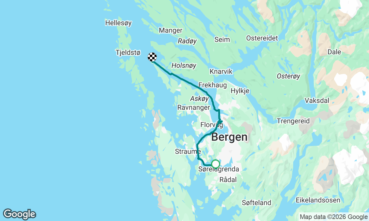 Voyage map