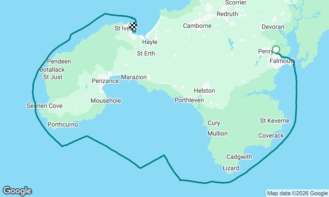 Falmouth to St Ives