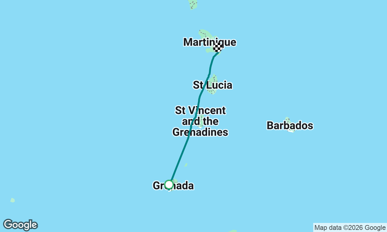 Grenada St. George - Martynika le Marin