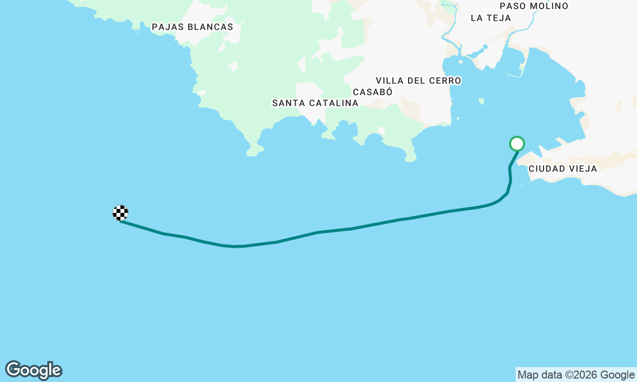 Voyage map