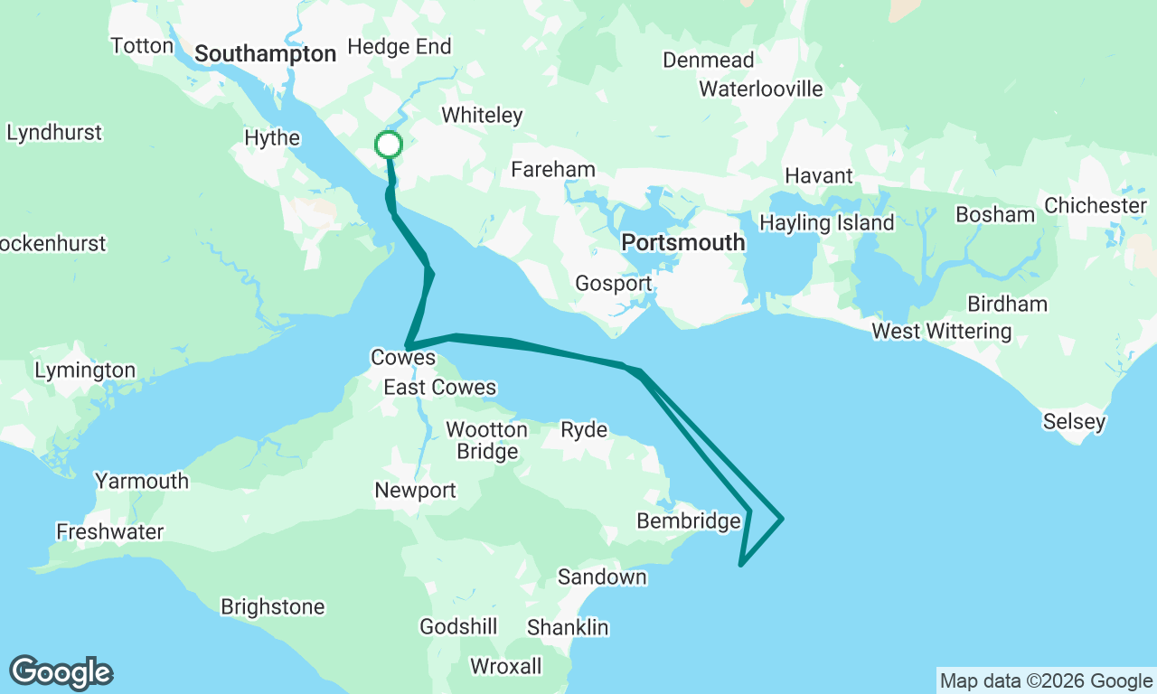 JOG Bembridge race