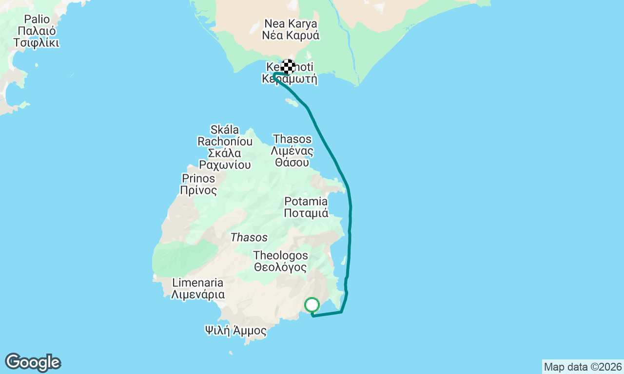 Voyage map