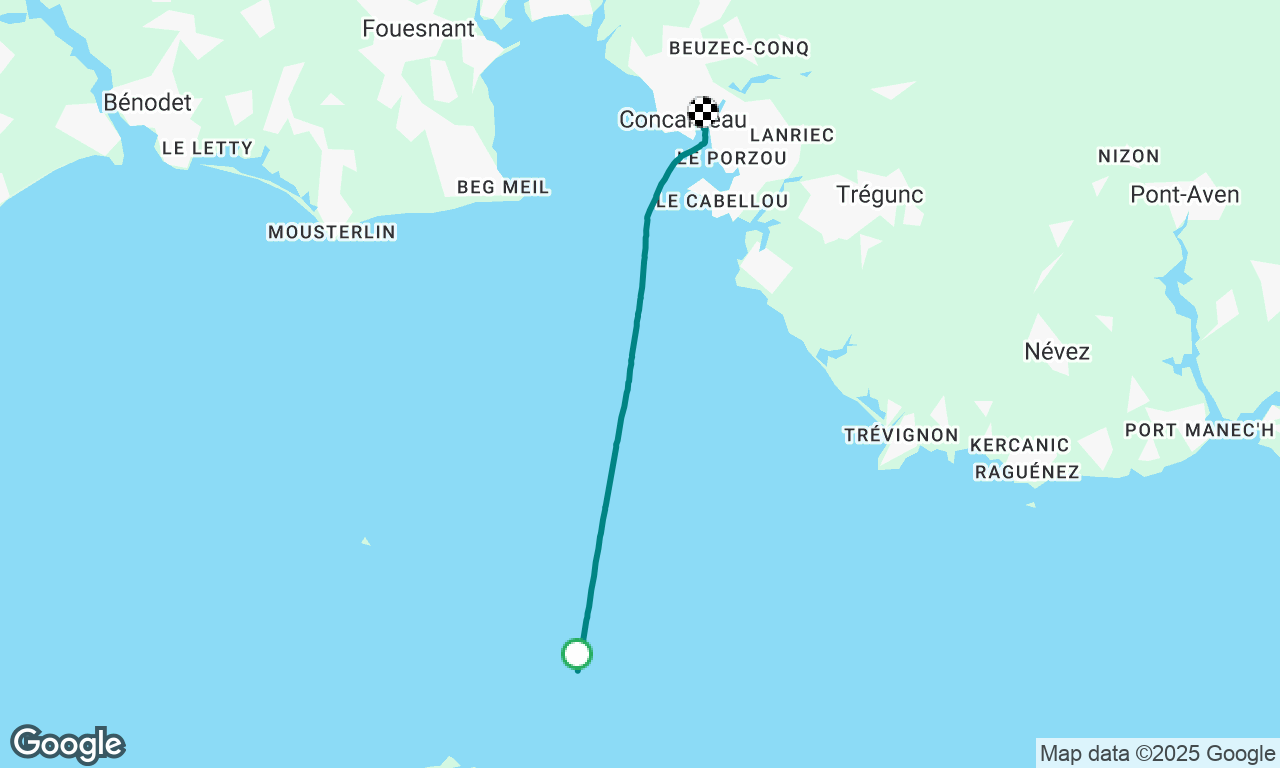 Glenans to Concarneau 