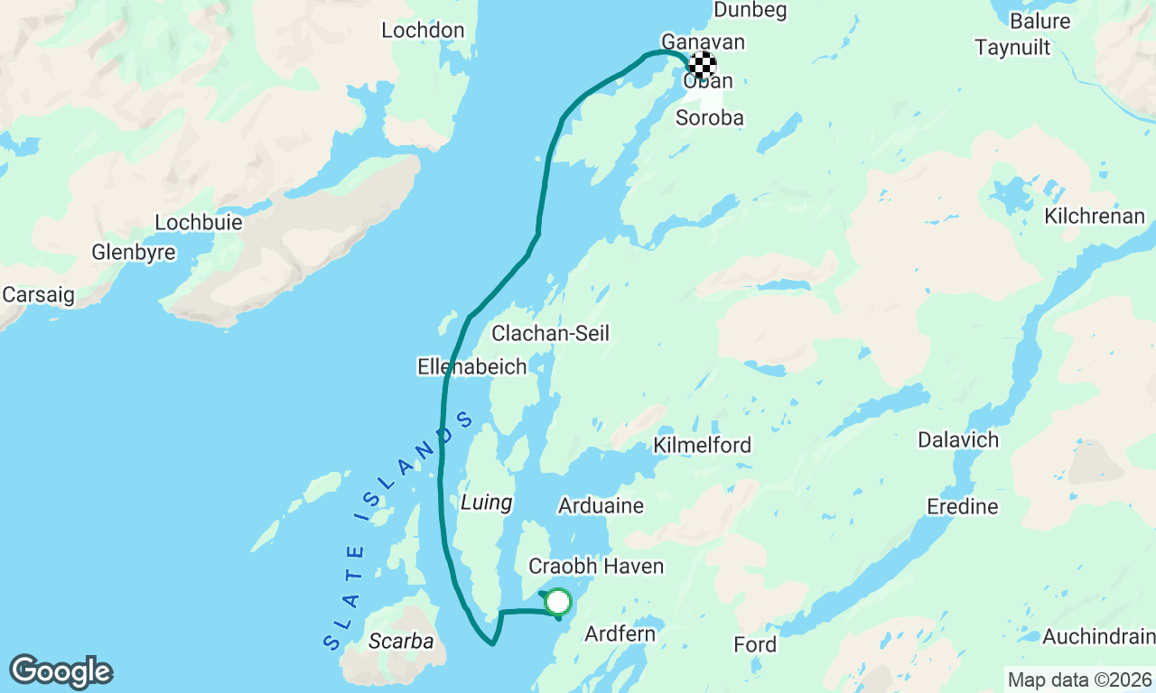 Voyage map