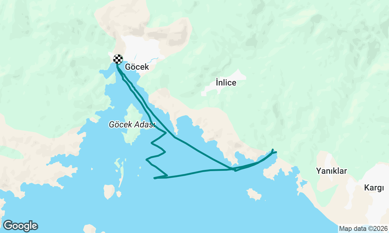 Voyage map