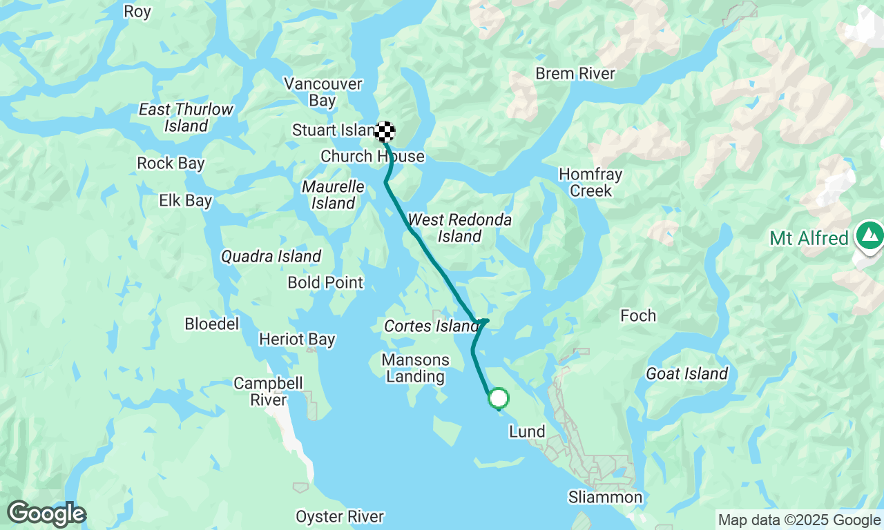 Barnett LTB Copeland Islands to Francis Bay