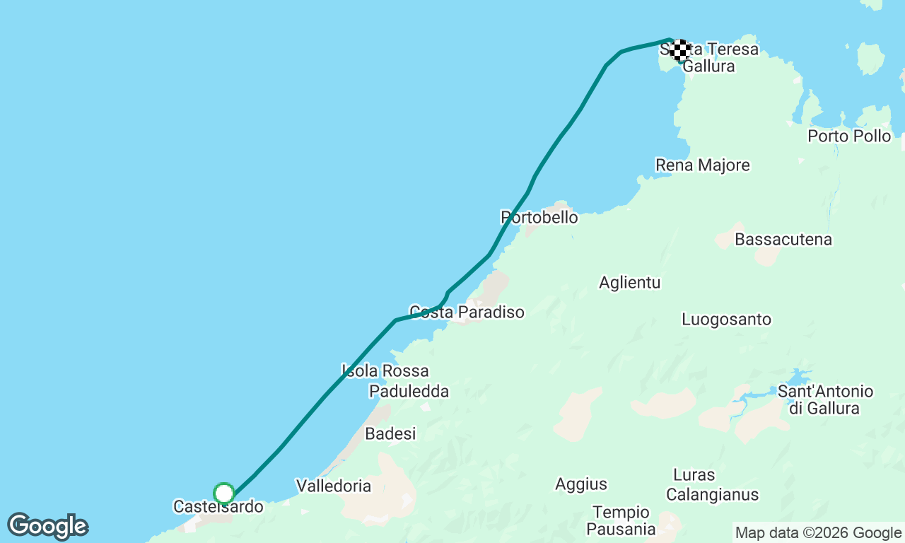 Voyage map