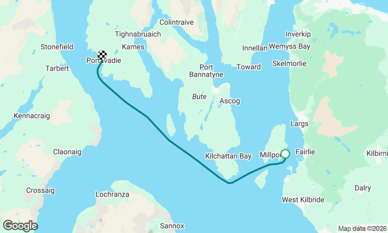 Voyage map