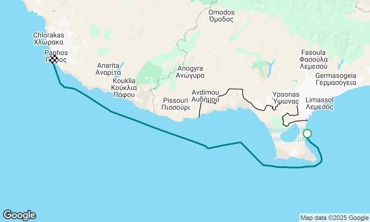 Limassol to Paphos