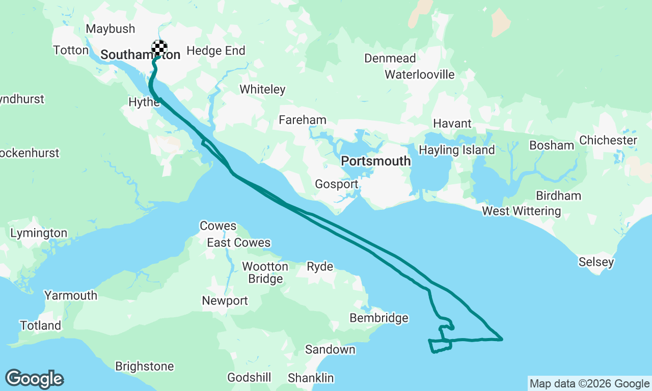 Voyage map