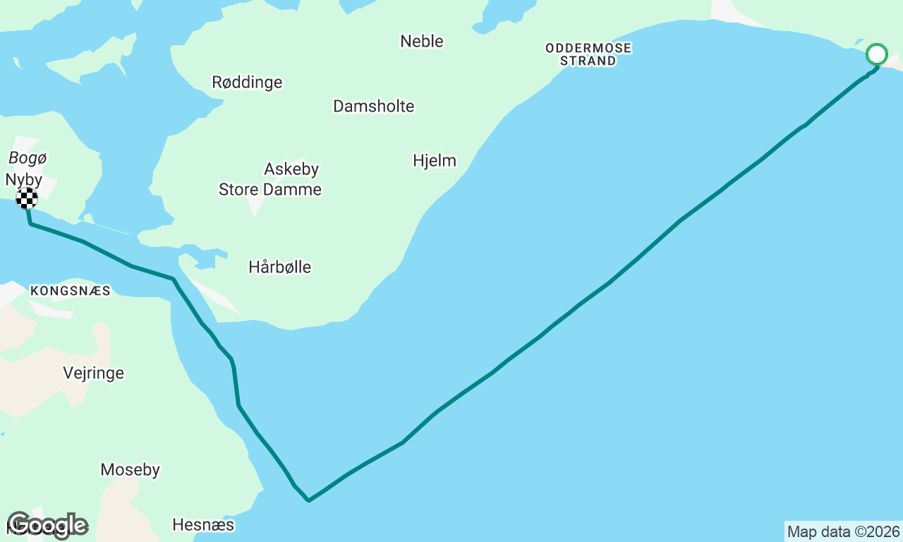 Skagerrak Exploring. Leg 20. Klintholm – Bogø
