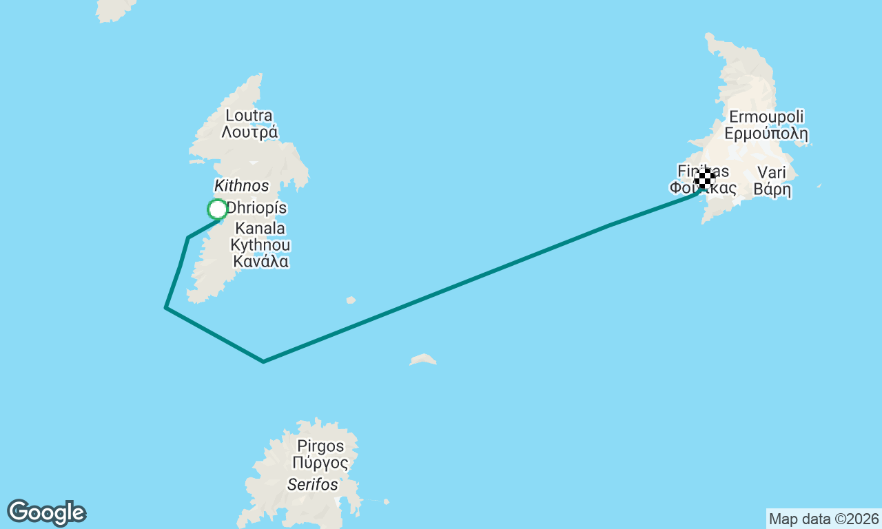 Voyage map