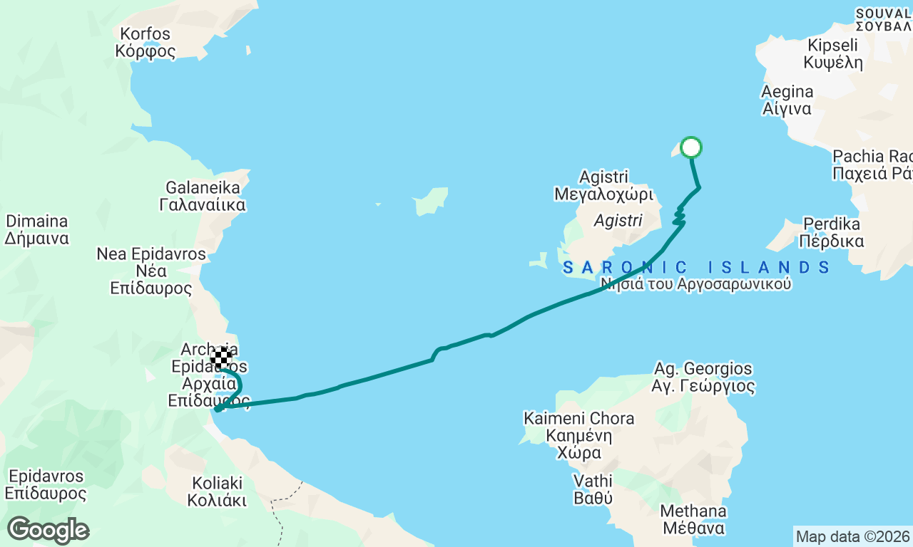 Voyage map