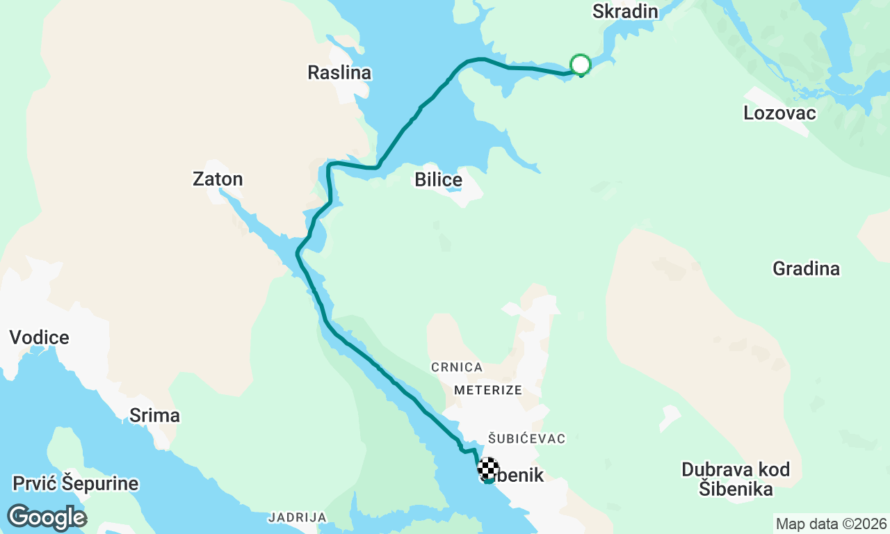 Voyage map