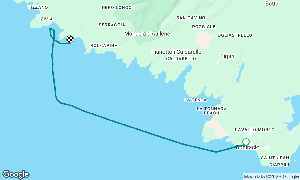 Voyage map