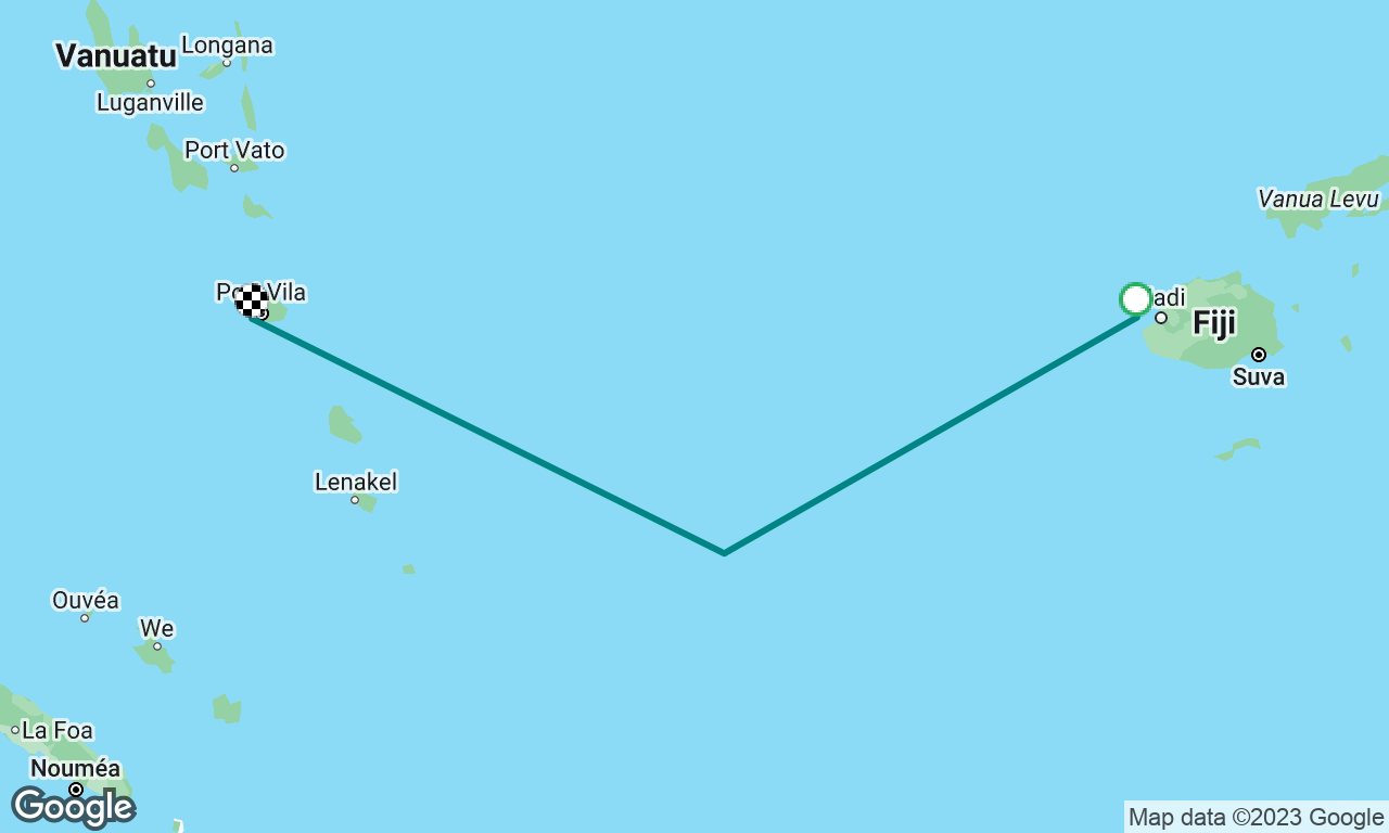 Fiji to Vanuatu Delivery