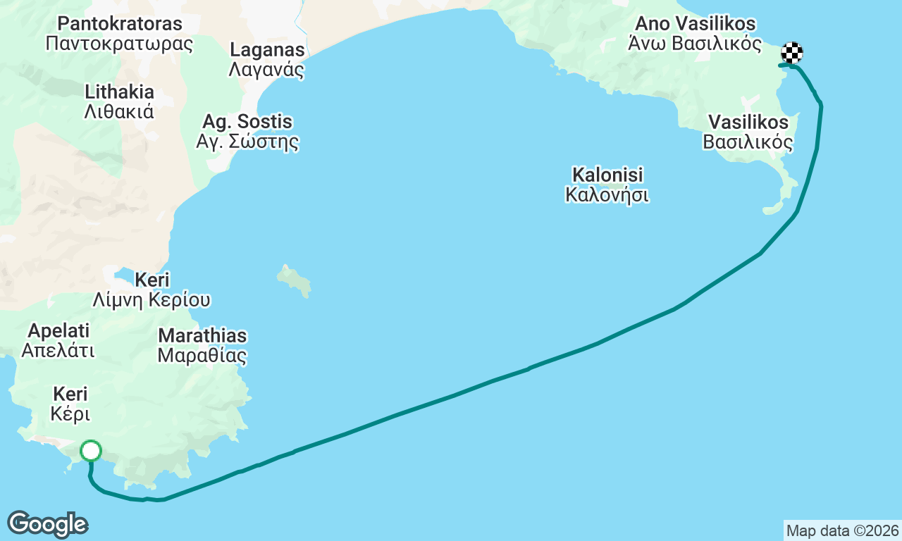 Voyage map
