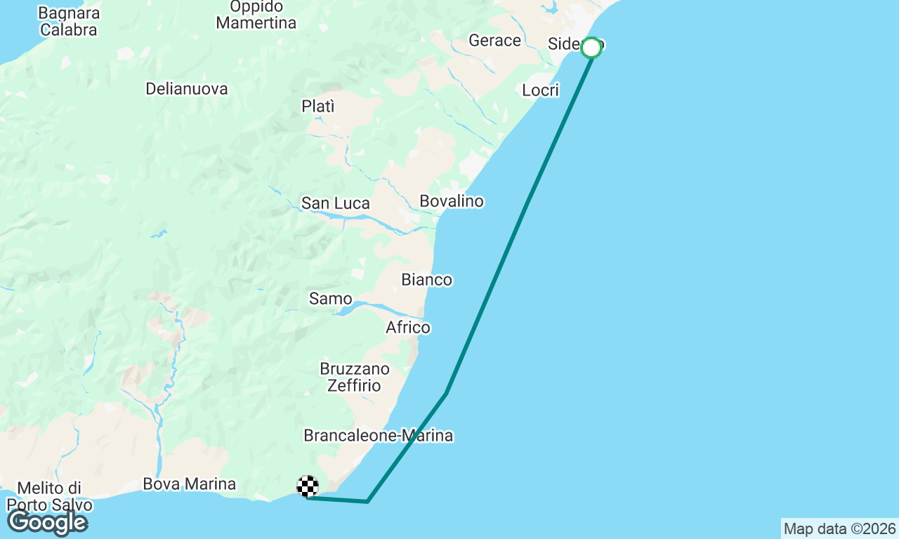 Siderno to spaghetti