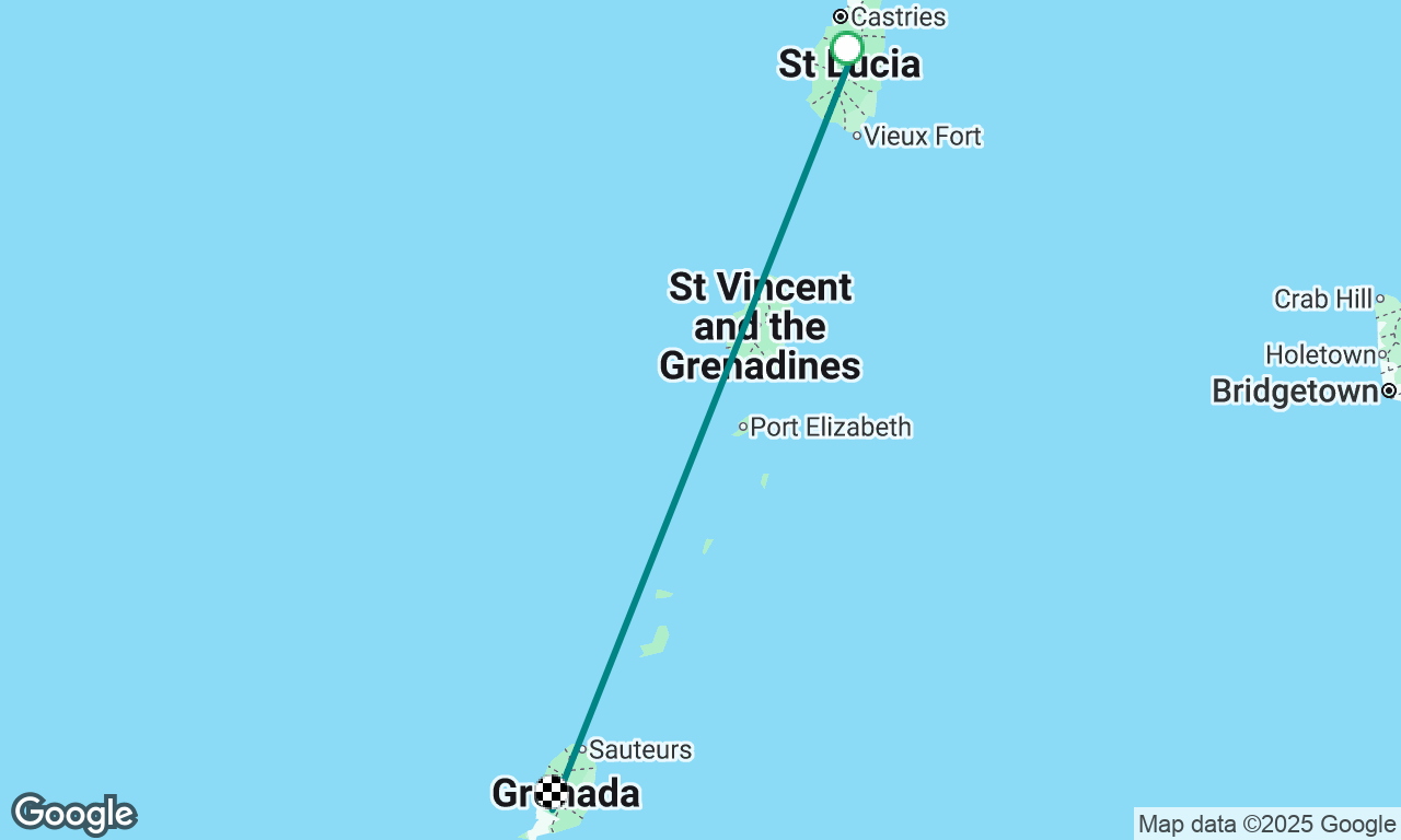Voyage map