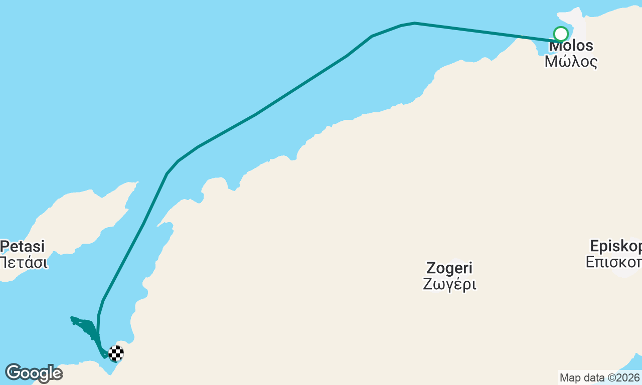 Voyage map