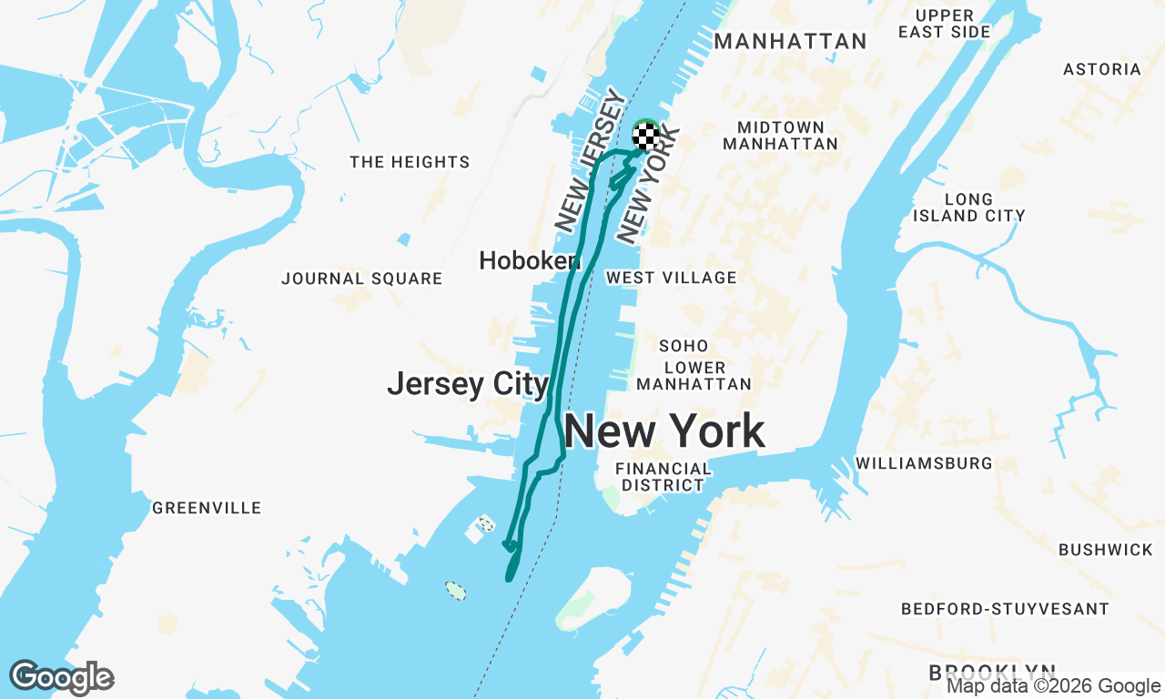 Voyage map