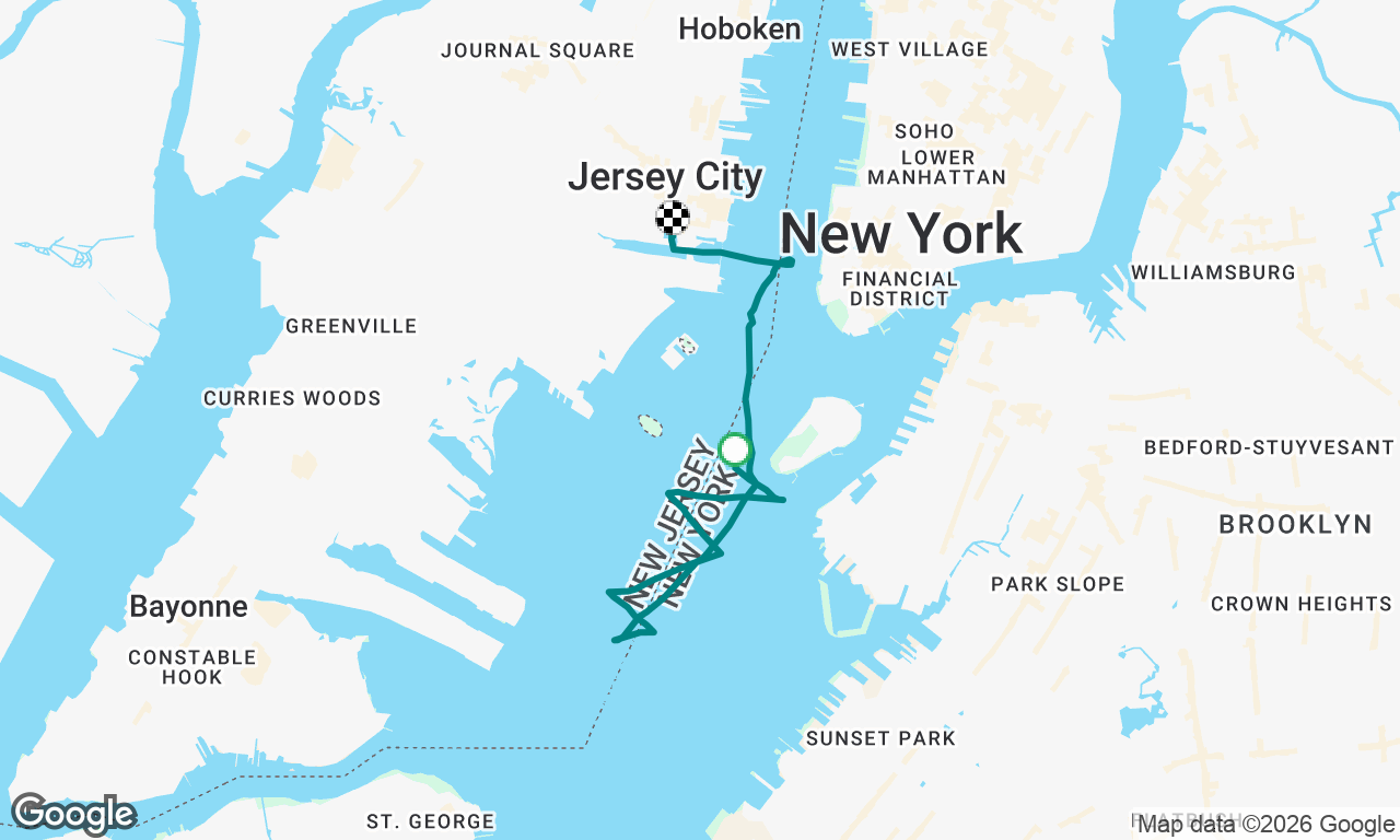 Voyage map