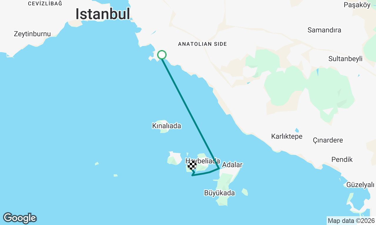 Voyage map